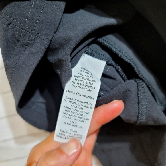 L.L. BEAN BLACK SKIRT, SZ MEDIUM - Picture 7 of 8